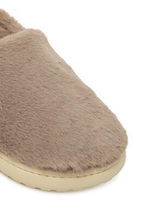 Crocs Kapcie Classic Unfurgettable Clog 211116 Beżowy. Kolor: beżowy. Materiał: materiał