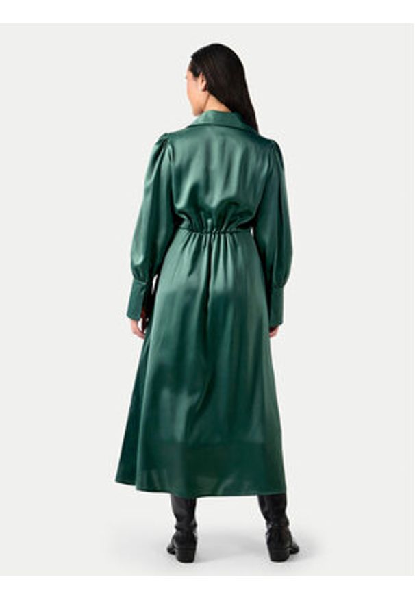 YAS Sukienka koszulowa Pella 26034665 Zielony Regular Fit. Kolor: zielony. Materiał: syntetyk. Typ sukienki: koszulowe