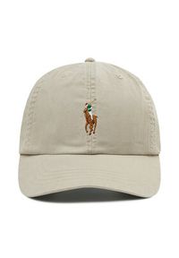 Polo Ralph Lauren Czapka z daszkiem Classic Sport Cap 710834737013 Beżowy. Kolor: beżowy. Materiał: materiał. Styl: sportowy #3