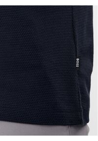BOSS - Boss T-Shirt Tiburt 240 50452680 Granatowy Regular Fit. Kolor: niebieski. Materiał: bawełna