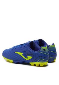 Joma Buty do piłki nożnej Toledo Jr TOJW2404HG Niebieski. Kolor: niebieski. Materiał: skóra
