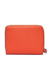 Calvin Klein Duży Portfel Damski Gracie Wallet W/Strap Md K60K611387 Pomarańczowy. Kolor: pomarańczowy. Materiał: skóra #3