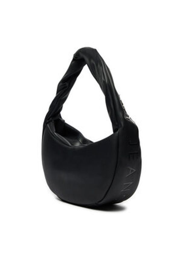 Tommy Jeans Torebka Tjw Bold Shoulder Bag AW0AW16259 Czarny. Kolor: czarny. Materiał: skórzane