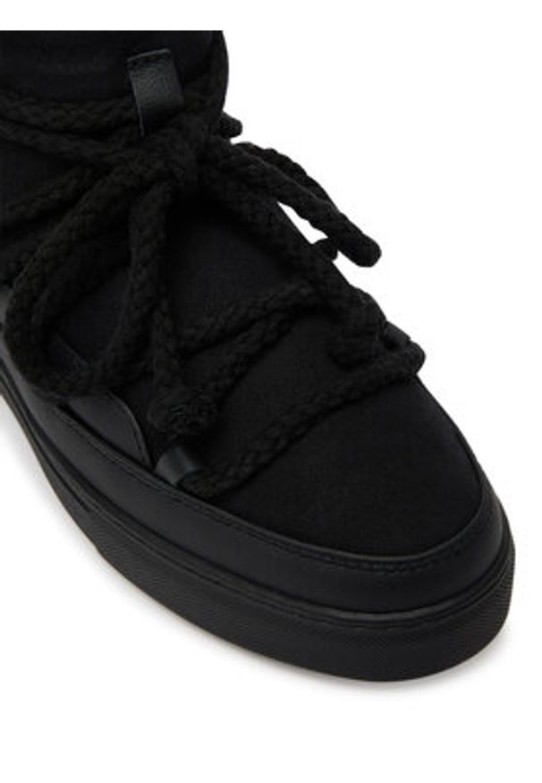 Inuikii Śniegowce Classic 1001.003.0122 Czarny. Kolor: czarny. Materiał: skóra