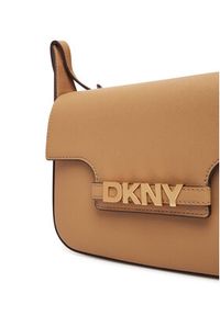 DKNY Torebka Avril R52EKJ30 Beżowy. Kolor: beżowy. Materiał: skórzane #5