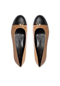 Tory Burch Czółenka 156210 Beżowy. Kolor: beżowy. Materiał: skóra #3