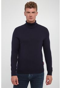 JOOP! Jeans - Golf męski wełniany Larsor JOOP! JEANS. Typ kołnierza: golf. Materiał: wełna #3