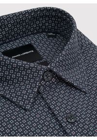 Pako Lorente - PAKO LORENTE – Koszula męska we wzór geometryczny. Materiał: elastan, nylon. Długość rękawa: długi rękaw. Długość: długie. Wzór: geometria. Sezon: wiosna #6