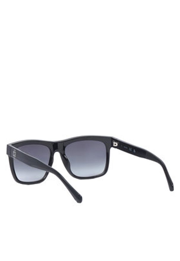 Guess Okulary przeciwsłoneczne GU00222 Czarny. Kolor: czarny