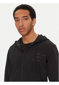 BOSS Bluza Saggy 50530020 Czarny Regular Fit. Kolor: czarny. Materiał: bawełna #5
