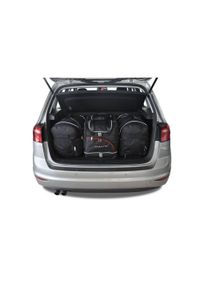 KJUST - Torby Do Bagażnika Vw Golf Sportsvan 2013-2020 4Szt Kjust. Kolor: czarny. Styl: sportowy #1