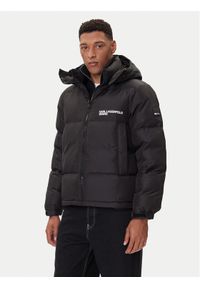 Karl Lagerfeld Jeans Kurtka zimowa A3M15033 Czarny Regular Fit. Kolor: czarny. Materiał: syntetyk. Sezon: zima #1