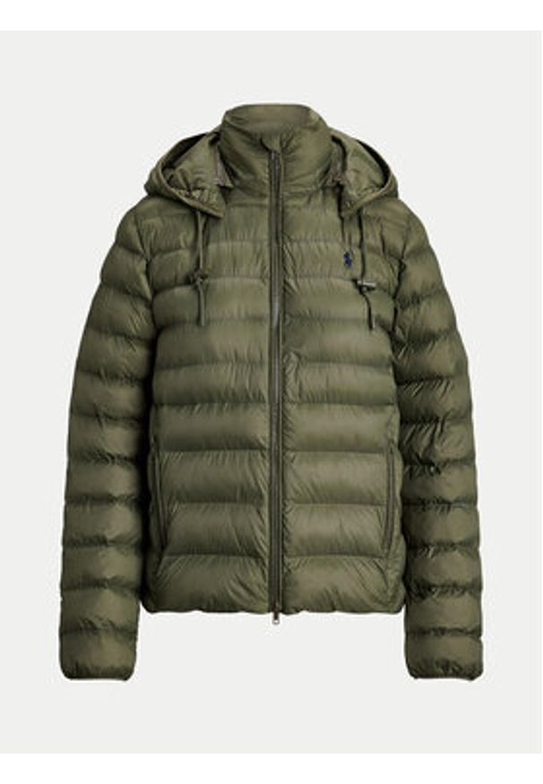 Polo Ralph Lauren Kurtka zimowa 211958932 Zielony Regular Fit. Typ kołnierza: polo. Kolor: zielony. Materiał: syntetyk. Sezon: zima