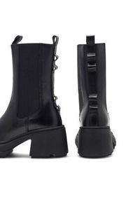 Badura Botki TAL-02 Czarny. Kolor: czarny. Materiał: skóra #5