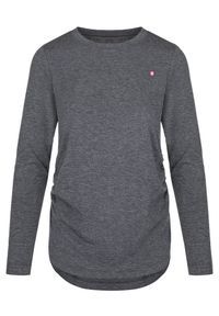 GLOMEX - LOAP Baxana Damska Koszulka z Długim Rękawem, Czarna XL. Kolor: czarny. Długość rękawa: długi rękaw. Długość: długie #2