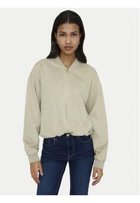 only - ONLY Kurtka bomber Mavi 15364101 Beżowy Regular Fit. Kolor: beżowy. Materiał: syntetyk #5