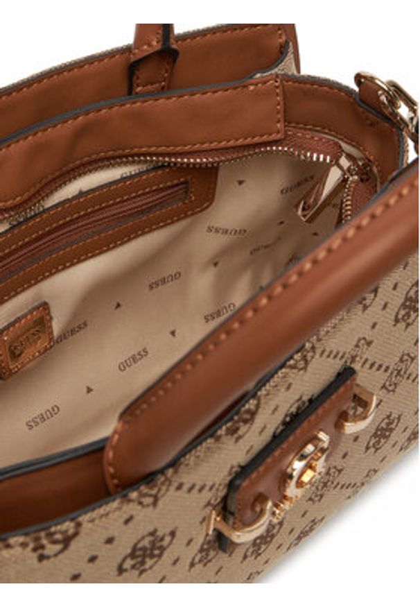 Guess Torebka Neda HWJP96 54060 Brązowy. Kolor: brązowy