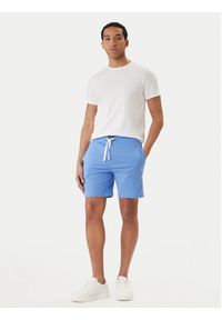 Polo Ralph Lauren Szorty piżamowe 714965506013 Niebieski Slim Fit. Kolor: niebieski. Materiał: bawełna #4