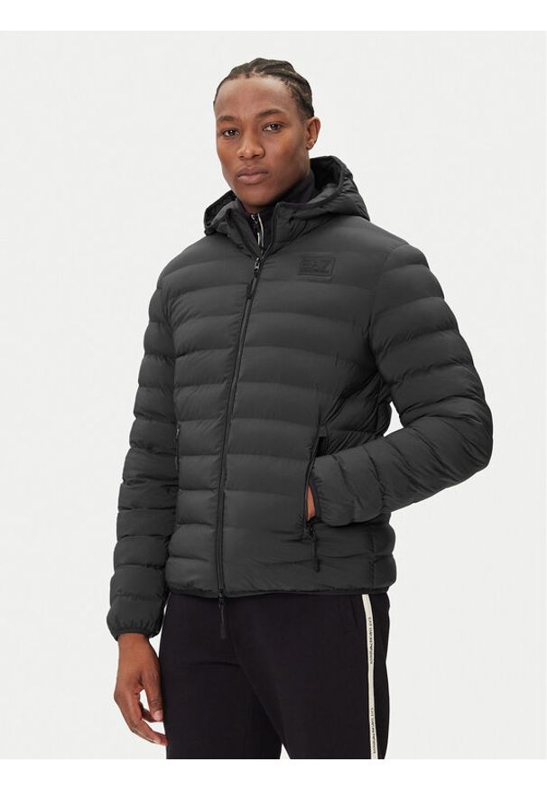 EA7 Emporio Armani Kurtka zimowa 7M000686 AF15953 UC001 Czarny Regular Fit. Kolor: czarny. Materiał: syntetyk. Sezon: zima
