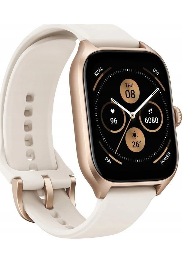 AMAZFIT - Smartwatch Amazfit GTS 4 MISTY WHITE. Rodzaj zegarka: smartwatch