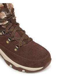 skechers - Skechers Trekkingi Trego 167882/CHOC Brązowy. Kolor: brązowy. Materiał: skóra, zamsz #6