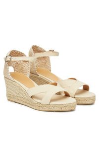 Castañer Espadryle Bruna/6/001 025533 Beżowy. Kolor: beżowy. Materiał: materiał