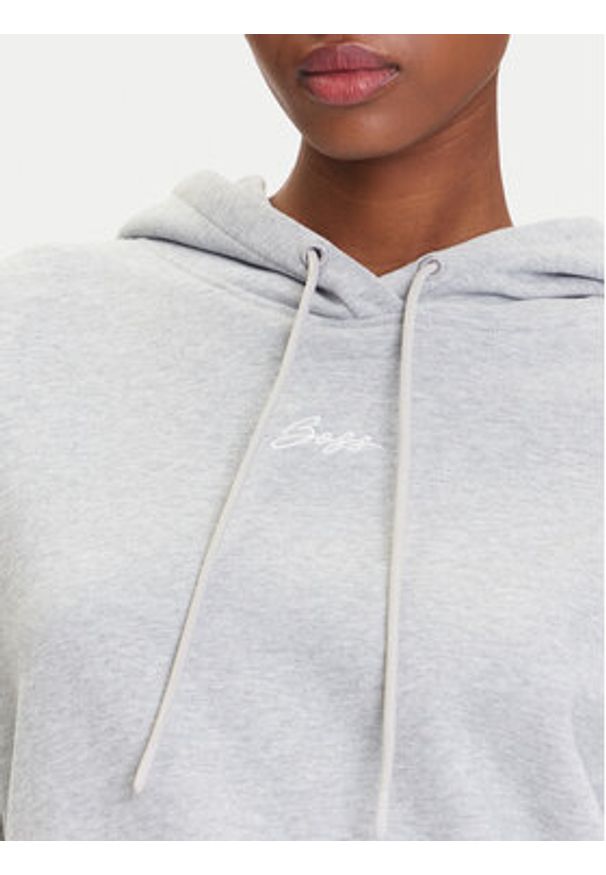 BOSS Bluza C_Ehoody 50547572 Szary Oversize. Kolor: szary. Materiał: bawełna