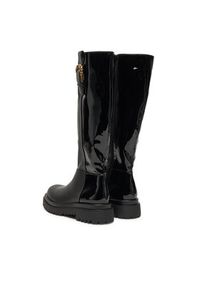 Versace Jeans Couture Kozaki 79VA3S65 Czarny. Kolor: czarny. Materiał: skóra #5