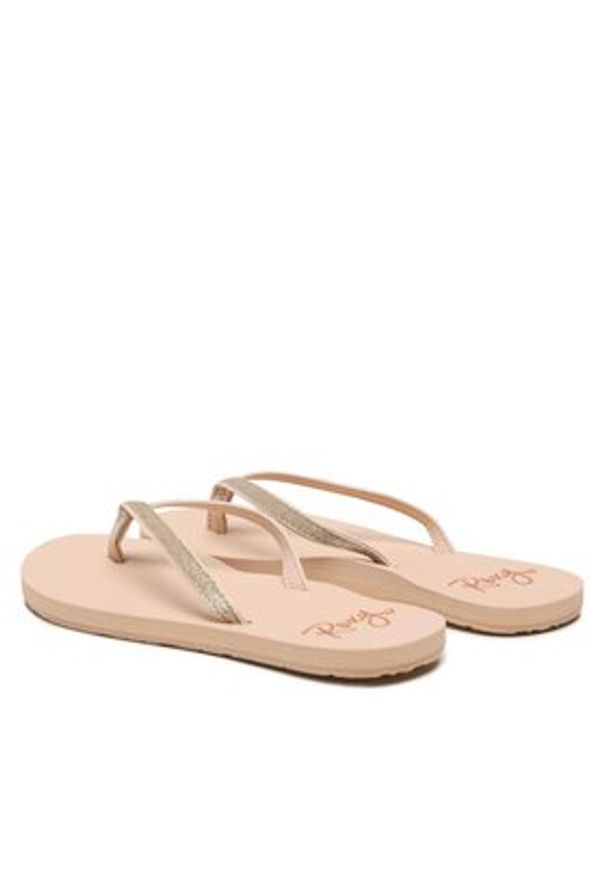 Roxy Japonki ARJL100673 Złoty. Kolor: złoty. Materiał: syntetyk