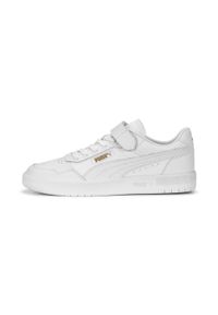 Puma - Buty męskie PUMA Court Ultra Strap 390983-01 sneakersy. Kolor: biały