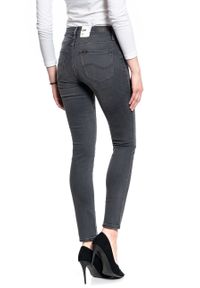 Lee - DAMSKIE SPODNIE JEANSOWE LEE ELLY BLACK FLOW L305CPRW