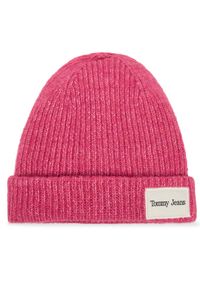 Czapka Tommy Jeans. Kolor: różowy #1