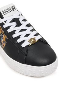 Versace Jeans Couture Sneakersy 79VA3SK3 Czarny. Kolor: czarny. Materiał: skóra #6