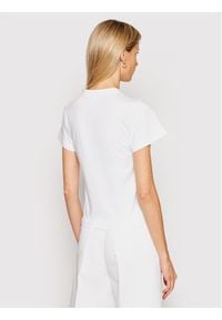 Victoria Victoria Beckham T-Shirt Organic Single 2221JTS002507A Biały Regular Fit. Kolor: biały #4