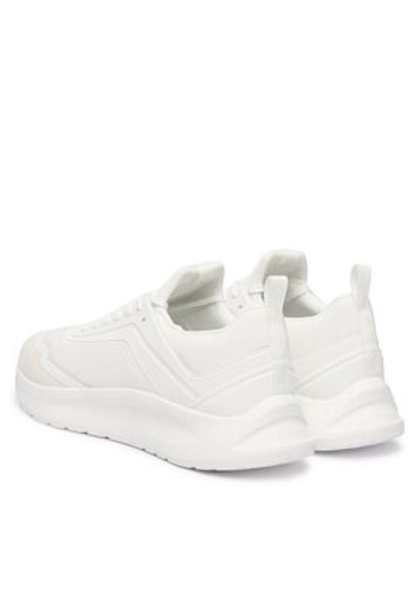 Calvin Klein Sneakersy Light Eva Run Lace Sock Mm HM0HM02164 Biały. Kolor: biały. Materiał: materiał. Sport: bieganie