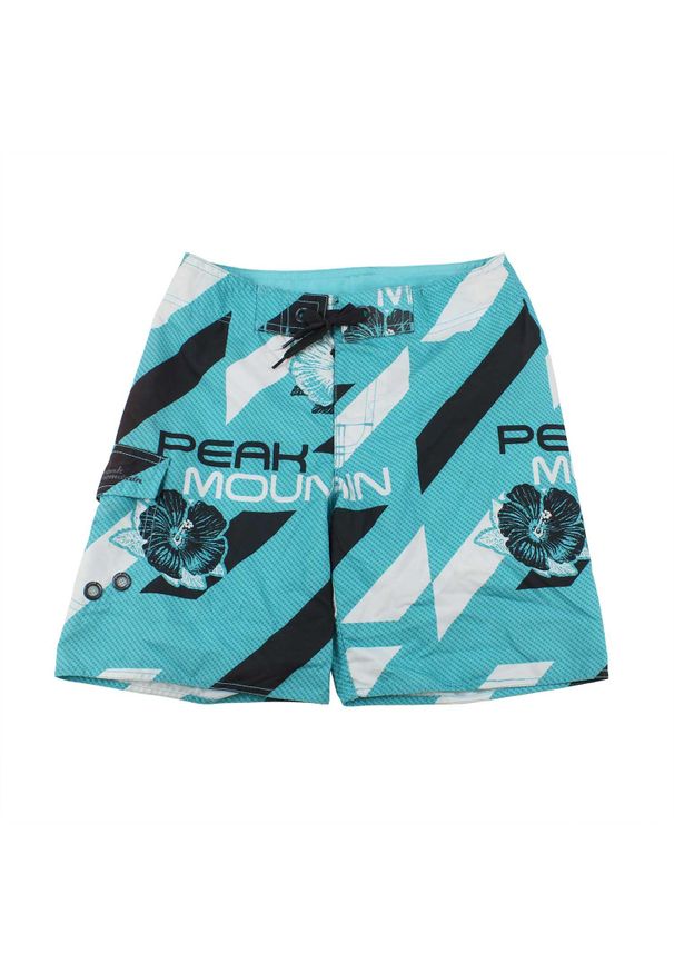 PEAK MOUNTAIN - Spodenki kąpielowe dla dzieci Peak Mountain Ecidji. Kolor: niebieski
