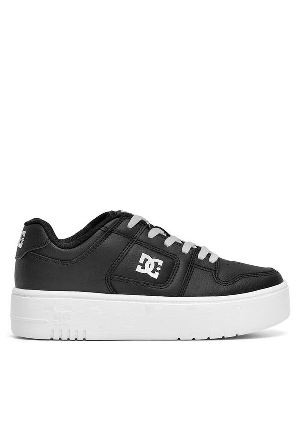 Sneakersy DC Shoes. Kolor: czarny. Obcas: na platformie