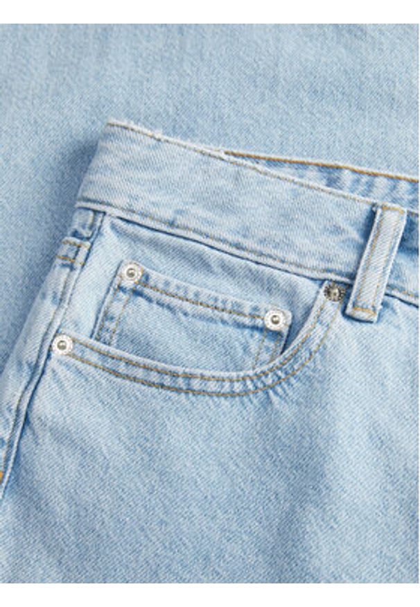 JJXX Jeansy Tokyo 12269077 Błękitny Wide Leg. Kolor: niebieski