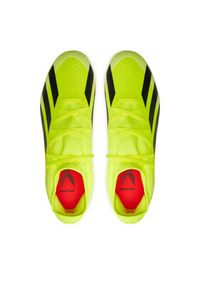 Adidas - adidas Buty do piłki nożnej X Crazyfast League Multi-Ground Boots IF0696 Żółty. Kolor: żółty. Materiał: materiał #3