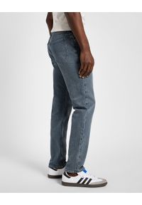 Lee - LEE RIDER MĘSKIE SPODNIE JEANSOWE JEANSY DŻINSY NATURAL GREY 112355796