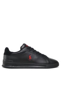 Polo Ralph Lauren Sneakersy Hrt Ct Ii 809900935002 Czarny. Kolor: czarny. Materiał: skóra