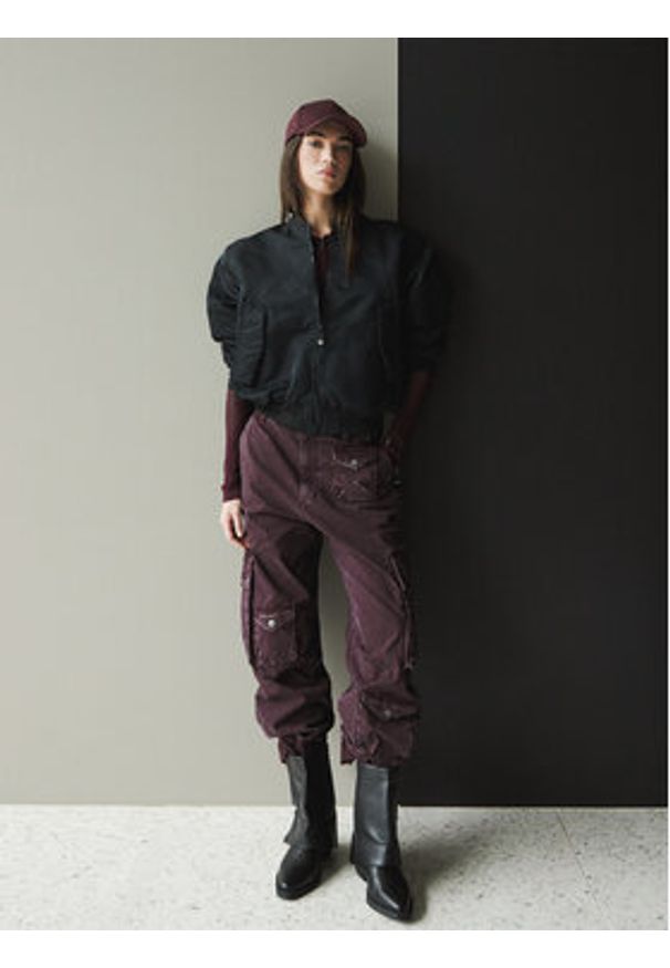 G-Star RAW - G-Star Raw Kurtka bomber D26973 C143 Czarny Loose Fit. Kolor: czarny. Materiał: syntetyk