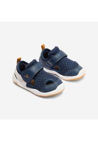 Decathlon - Buty dla dzieci Domyos 700 I Learn. Kolor: wielokolorowy, beżowy, niebieski, brązowy. Materiał: materiał. Sport: joga i pilates