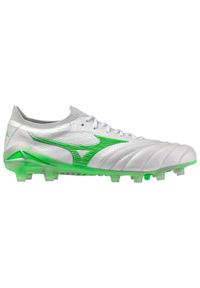 Buty piłkarskie Mizuno Morelia Neo Beta Japan MD. Kolor: biały. Materiał: tkanina, skóra, syntetyk, materiał. Sport: piłka nożna #1