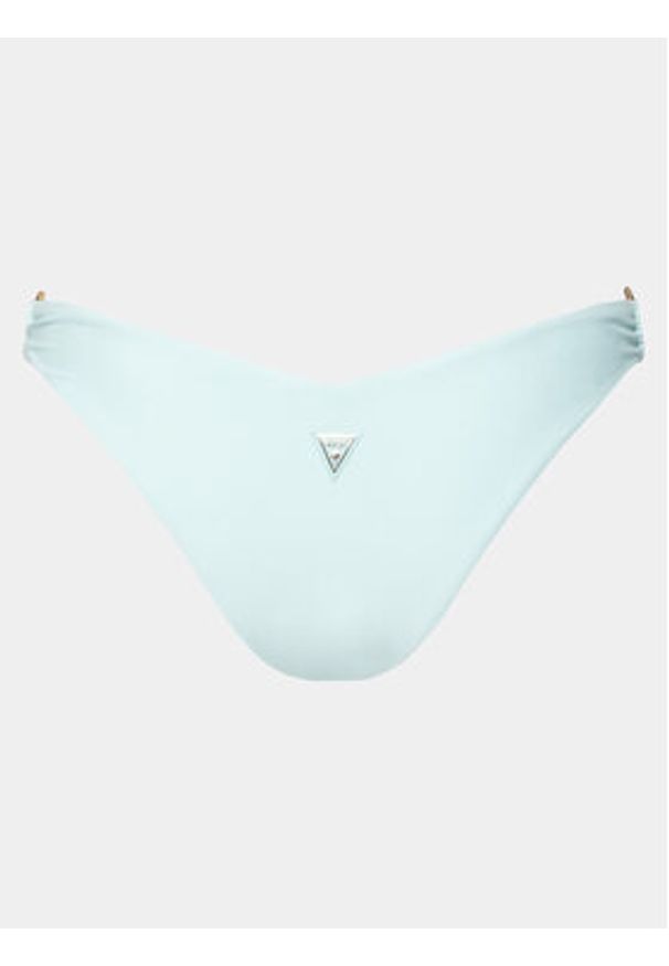 Guess Dół od bikini E4GO34 MC04R Niebieski. Kolor: niebieski. Materiał: syntetyk