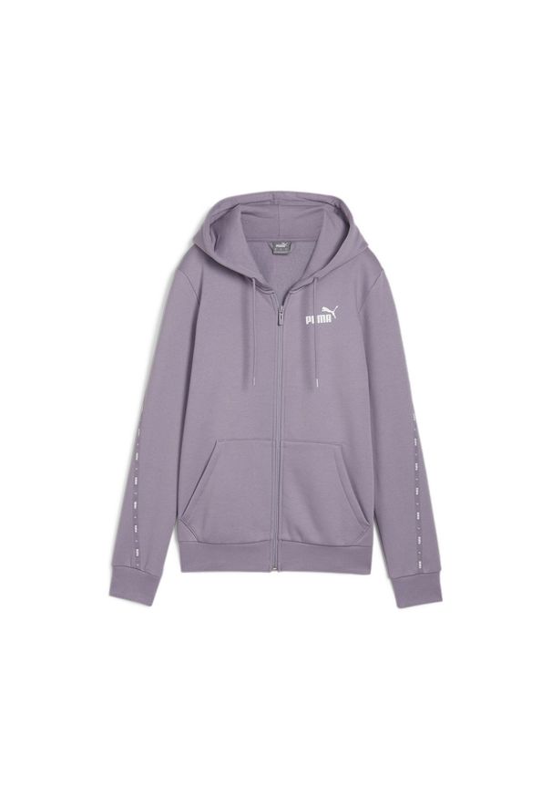 Puma Bluza Ess Tape Fz Fl 67599730. Kolor: fioletowy