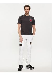 Aeronautica Militare T-Shirt 241TS2201J629 Szary Regular Fit. Kolor: szary. Materiał: bawełna