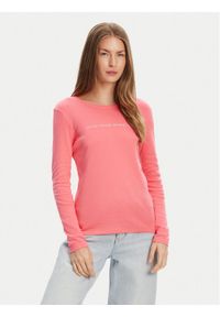 United Colors of Benetton - United Colors Of Benetton Bluzka 3GA2E16G0 Różowy Regular Fit. Kolor: różowy. Materiał: bawełna #1