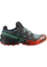 salomon - Buty do biegania męskie Salomon Speedcross 6 Gtx. Zapięcie: sznurówki. Kolor: wielokolorowy. Materiał: syntetyk, tkanina, materiał. Szerokość cholewki: normalna. Model: Salomon Speedcross