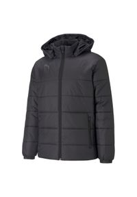 Kurtka Puma Team Liga Padded. Kolor: czarny, biały, wielokolorowy. Sport: piłka nożna